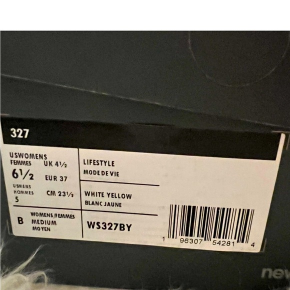 NEW BALANCE 327 TENNESSEE VOLUNTEERS SNEAKERS SHOES CELEBRITY FAVORITE SIZE 6.5 - Picture 10 of 10